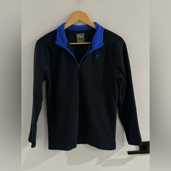 Old Navy: Boys Quarter Zip-Up Long Sleeve Fleece- Size XL - Picture 4 of 7